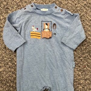 Le Top baby onepiece, horse Onepiece, baby romper, bay Onepiece romper